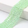 Cuentas Facetadas de Cristal con Agujeros, Cuentas Sueltas de Vidrio Forma de Gota de Agua, Materiales y Accesorios para Pulseras de Joyería DIY, Al Por Mayor en Stock