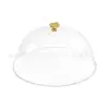 Tapa Transparente para Lata de Mascota Tapa Antipolvo Tapa para Bandeja Redonda Rectangular Tapa para Conservación de Alimentos Uso Comercial