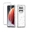 Funda Dazzling Three-In-One Thunder Carving Paper para Teléfono Móvil Adecuada para Tecno Camon 30 Cubierta Protectora Transparente de Acrílico