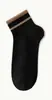 Calcetines Nuevos de Algodón Peinado para Primavera y Verano, Bloques de Color, Transpirables, Calcetines Deportivos de Media Pantorrilla, Alta Elasticidad, Sin Costuras, Duraderos, Amigables con la Piel, Cómodos Calcetines para Mujer