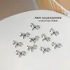 [Edição Limitada do Ano do Cavalo] Ano Novo Cavalo de Madeira Fofo Arte de Unha Mini Moeda de Ouro Cavalo Pequeno Acessórios de Liga para Unhas Atacado