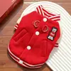 Ropa para Perros Pequeños y Medianos Chaqueta de Béisbol Otoño Invierno Forro Polar Abrigo Cálido Mascota Teddy Schnauzer Bulldog Francés Pug y Otra Ropa para Mascotas Ropa de Moda para Perros Suministros para Mascotas
