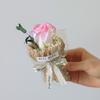 Mini Buquê de Rosas Flor de Sabão Buquê de Bolso Flor Eterna Presente para Dama de Honra Presente de Aniversário Mini Acompanhamento de Mão