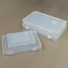 Caja de Embalaje de Plástico Transparente Caja de Exhibición de Muestras de Herramientas de Ferretería Caja de Embalaje de Piezas Organizador de Accesorios Caja de Almacenamiento de Tarjetas