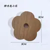Accesorios para tableros de agujeros, tableros de madera maciza con agujeros redondos, cerillas, palos de madera redondos, estantes para tablillas, ganchos para tablillas de madera
