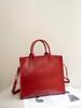 Bolso de Mujer de Piel de Vaca Cuero Encerado Cuero Curtido Vegetal Vintage Gama Alta Nuevo Bolso Tote Bolso Grande Maletín de Comercio Exterior Transfronterizo 8199