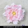 Flor Artificial Flor Rosa Cabeça de Flor DIY Adereços de Fotografia de Casamento Acessórios Chapéu de Bacharel Cocares Grampo de Cabelo Pacote de Material de Flor Combinando