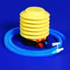 Bomba adaptador universal universal bico de ar bomba de ar de pedal piscina anel inflável cavalo de salto bomba de pé