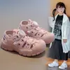Sandalias Deportivas para Niñas 2026 Verano Nuevos Zapatos de Playa con Suela Suave Zapatos de Exterior para Niños Zapatos Casuales