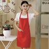 Delantal Publicitario Estilo Coreano con Impresión de Logo para Cocina, Tienda de Té con Leche, Restaurante, Ropa de Trabajo para Supermercado, Delantal de Moda sin Mangas con Cuello Halter