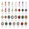 Joyería para Uñas Vintage Decoración de Diamantes de Forma Especial Accesorios Pegatinas para Uñas Joyería para Uñas de Óvalo Hueco Ojo de Caballo Nuevos Productos