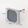 Disipador de calor de microcanales microcondensador intercambiador de calor totalmente de aluminio evaporador radiador de refrigeración por agua intercambiador de calor refrigeración