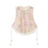 2026 Estilo Chinês Elegante Bordado Pesado Rosa Novo Estilo Chinês Franja Lantejoula Colete e Saia Conjunto de Duas Peças para Mulheres N3068