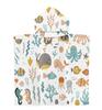 Poncho con capucha para playa para niños con diseño de dinosaurio, toalla para cambiar en la playa, ropa de baño, toalla de baño autoritaria estampada, bata