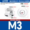 Porca sextavada anti-afrouxamento com arruela de nylon, flange de zinco branco, ferro, trava anti-deslizante GB M4M5M6M8