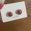 Nuevo estilo elegante de moda pendientes de perlas de remolino para mujer estilo coreano elegante simple estilo frío estilo pequeño pendientes de pasador de plata S925 de moda