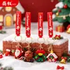 Llavero Colgante de Santa Claus Transfronterizo Encanto de Bolsa de Dibujos Animados Accesorio de Llavero Exquisito Pequeño Regalo de Navidad