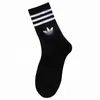 Calcetines Adi Clover para Hombre Deportivos de Hilo Largo de Moda Algodón Puro Absorbentes para Mujer Calcetines de Pareja con Tres Rayas