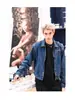 Chaqueta de Mezclilla Lavada Retro High Street Americana para Hombres y Mujeres, Nueva Tendencia de Primavera y Otoño Marca Holgada Casual con Cremallera