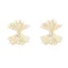 Pendientes de Lazo Asimétricos Super Hada Diseño de Nicho Exquisitos Versátiles Pendientes Moda Femenina Elegantes Simples Pendientes