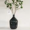 Vaso de Vidro Simples Boca Pequena Barriga Grande Cavalo Bêbado Madeira Relógio de Pendurar Arranjo de Flores Enfeites de Sala de Estar Hidropônico Decorativo Grande