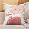 Cojín Almohada Estilo Ins Rosa Lindo Floral Hogar Sofá Almohada Soporte Lumbar Oficina Dormitorio Cojín Extraíble y Lavable