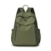 Mochila de Moda para Mujer 2026 Nueva Simple Versátil Tela Oxford Impermeable Ligera Bolsa Gran Capacidad Lona Mochila de Viaje