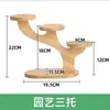 Creativo soporte de flores de escritorio con forma de árbol, soporte para plantas suculentas de escritorio de oficina, mini soporte para macetas para almacenamiento en escritorio