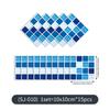 AMJ Comercio Exterior Nuevas Pegatinas de Pared de Mosaico de Cristal Cocina y Baño a Prueba de Aceite Impermeable Antifouling Pegatinas de Azulejos Pegatinas de Espejo