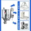 Secador de Funil de Secagem 50kg Secador com Inversor de Economia de Energia Máquina de Secagem de Grânulos para Moldagem por Injeção Secador de Plástico