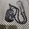 Pendente de obsidiana natural Sanhui Tigre Coelho Dragão mascote do zodíaco doze signos pingente masculino chaveiro do ano do Coelho Dragão