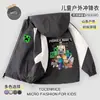 Chamarra de Minecraft, artículo físico de Minecraft 303, sudadera para niños, ropa de otoño para niños, abrigo de primavera y otoño para niños