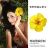 Pinza para el pelo de Orquídea Phalaenopsis Estilo Deseo Puro, Flor de Lirio Artificial Súper de Hada, Accesorio para Foto de Vacaciones en la Playa, Adorno de Cabello de Alta Gama, Nuevo