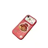 Bolsa de la Suerte Año Nuevo Manzana Roja 17Promax/16Pro Anticaída 15Pro Cubierta Completa 13Pro Funda para Teléfono Móvil 14Pro