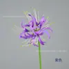 Haste Única de Flor de Lírio-aranha Artificial para Arranjo de Cenário de Palco, Decoração Suave de Arte Floral, Adereços de Estúdio