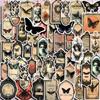 Adesivos de mão steampunk transfronteiriços Butterfly Dream 50 versão grande, capa de telefone para mala, adesivos planos à prova d'água