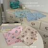 Pacote com 4 Calcinhas 8002 para Meninas Respiráveis Sem Costura Sem Elástico P Pele Macia Amigável à Pele Boxers de Desenho Animado Crianças Pequenas e Médias