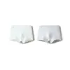 Cuecas Boxer Infantis Balabala, Shorts de Quatro Cantos para Crianças, Virilha Antibacteriana Confortável, Pacote com Dois