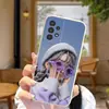 Adecuado para funda de teléfono S25ULTRA TPU suave A54 niña de dibujos animados S26PLUS linda A90 cubierta protectora A07