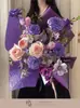 Papel de Presente Fofo Rolado à Mão, Papel de Presente para Buquê de Flores, Papel de Cartaz, Papel de Presente para Buquê Venda por Atacado