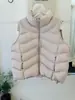 Chaqueta de Plumón Pinghu 2026 Otoño/Invierno Nuevo Estilo Chaleco Ligero de Plumón Patrón de Olas Capa Cálida Chaleco Corto Ropa Exterior