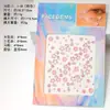 Novos Adesivos de Sobrancelha Transfronteiriços Pulseira Três em Um Decoração para Olhos e Rosto Adesivos de Diamante Borboleta Flor Adesivos Criativos de Beleza para Crianças