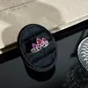 Nuevo anillo de corona de princesa estilo palacio para mujer, con un diseño de vid calada, una gema color rosa intenso en forma de lágrima y una apertura ajustable.