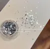 Decoraciones para Uñas con Purpurina, Diamantes Triturados Reflectantes Deslumbrantes Famosos en Internet, Azúcar, Corazón de Gama Alta, Mariposa, Estrella, Decoraciones de Copo de Nieve Navideño
