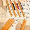Artículo de Bienestar Colección de Marcapáginas de Bambú Estilo Chino Marca de Lectura Creativa Marcapáginas de Bambú Papelería para Estudiantes Venta al por Mayor