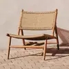 Cadeira de Lazer para Pátio Externo Sofá-Cadeira de Madeira Maciça Cadeira Individual de Lazer para Varanda de Hotel Cadeira de Liga de Alumínio