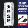 Luz LED de hombro carga rojo y azul patrulla intermitente noche luz intermitente de hombro luz de seguridad para correr de noche seguridad de la propiedad trabajo de saneamiento