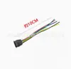 Socket Hembra Impermeable de Presión Directa con Inyección de Pegamento de 4/6 Pines Tipo-C con Cable para Coche Vehículo Eléctrico con Puerto de Carga Rápida de Datos
