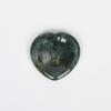 Piedra de masaje para pulgar en forma de corazón de jade natural transfronterizo, piedra de preocupación energética, cristal de 40 x 40 mm, descompresión Dongling