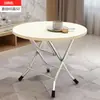 Mesa de Comedor Alta de Plástico Económica Escritorio de Cama para Apartamento Pequeño Mesa Cuadrada Pequeña Portátil Mesa de Comedor Plegable Mesa Plegable Nueva para Comer